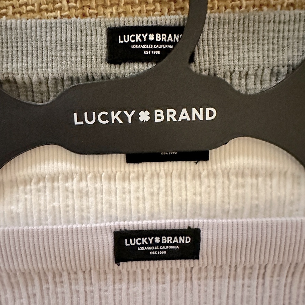 NWT ~ Lucky Brand Ribbed Hipsters - Size Medium